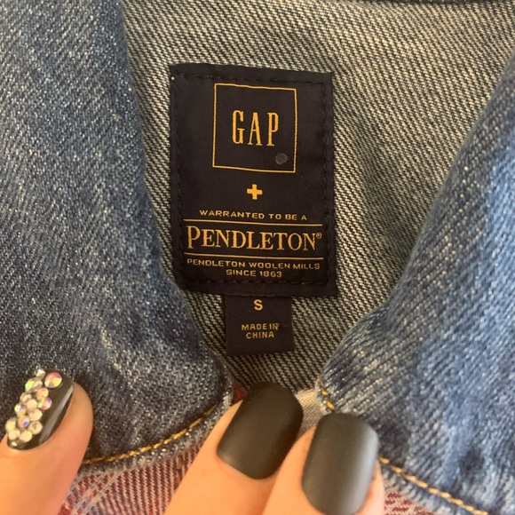 Gap/Pendleton Jean Jacket - Picture 5 of 5